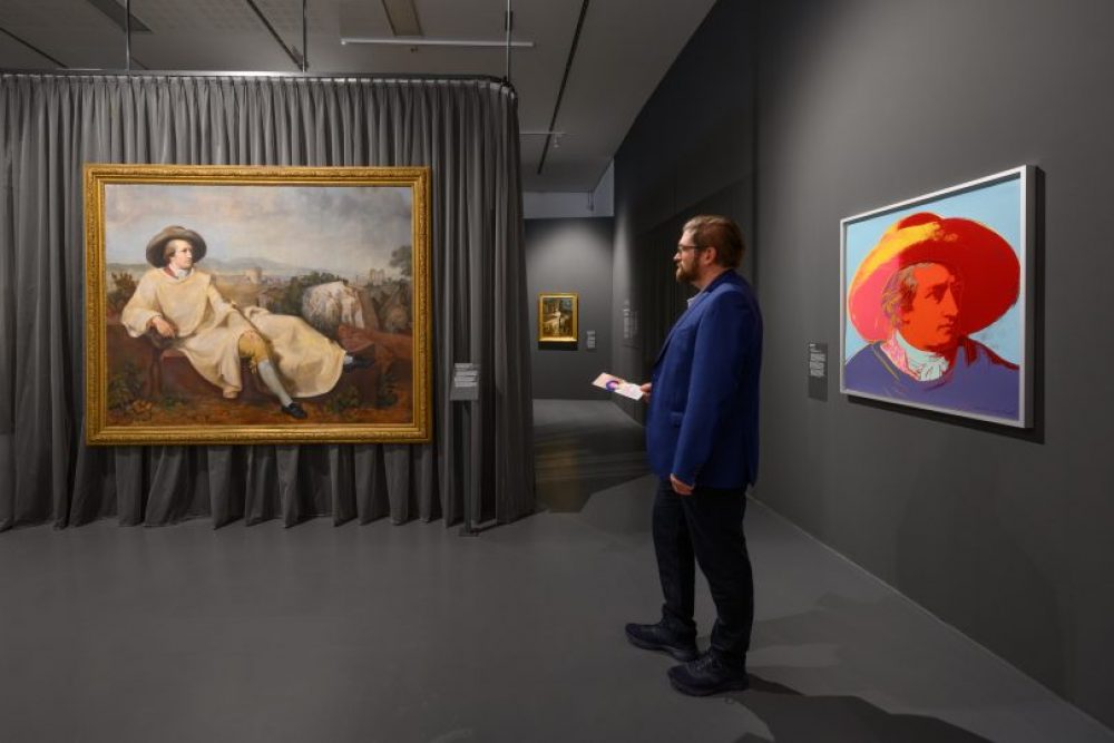La prima sala della mostra ‚Goethes italienische Reise‘ al Ferdinandeum di Innsbruck, © TLM/ Wolfgang Lackner