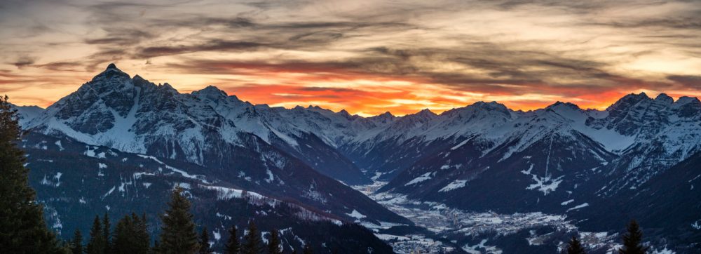Sonnenuntergang Patscher Alm