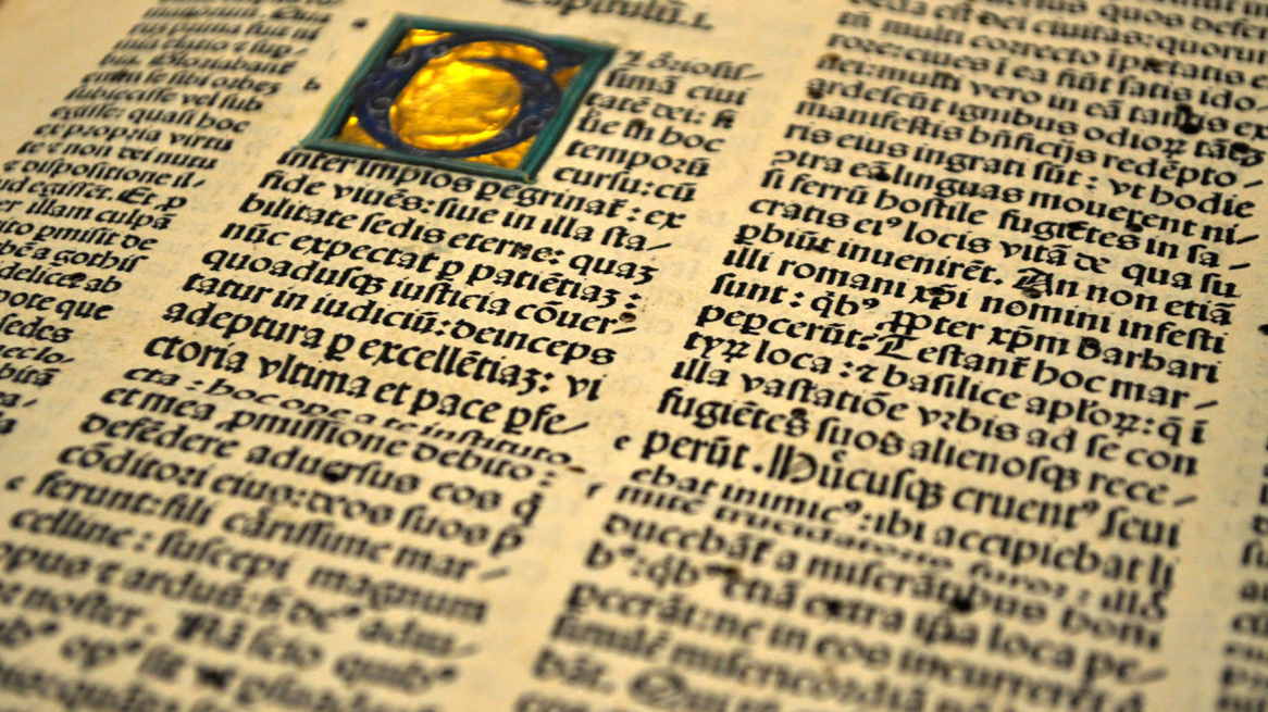 Inkunabeln lehnen sich bei den Illustrationen noch stark an Handschriften an.