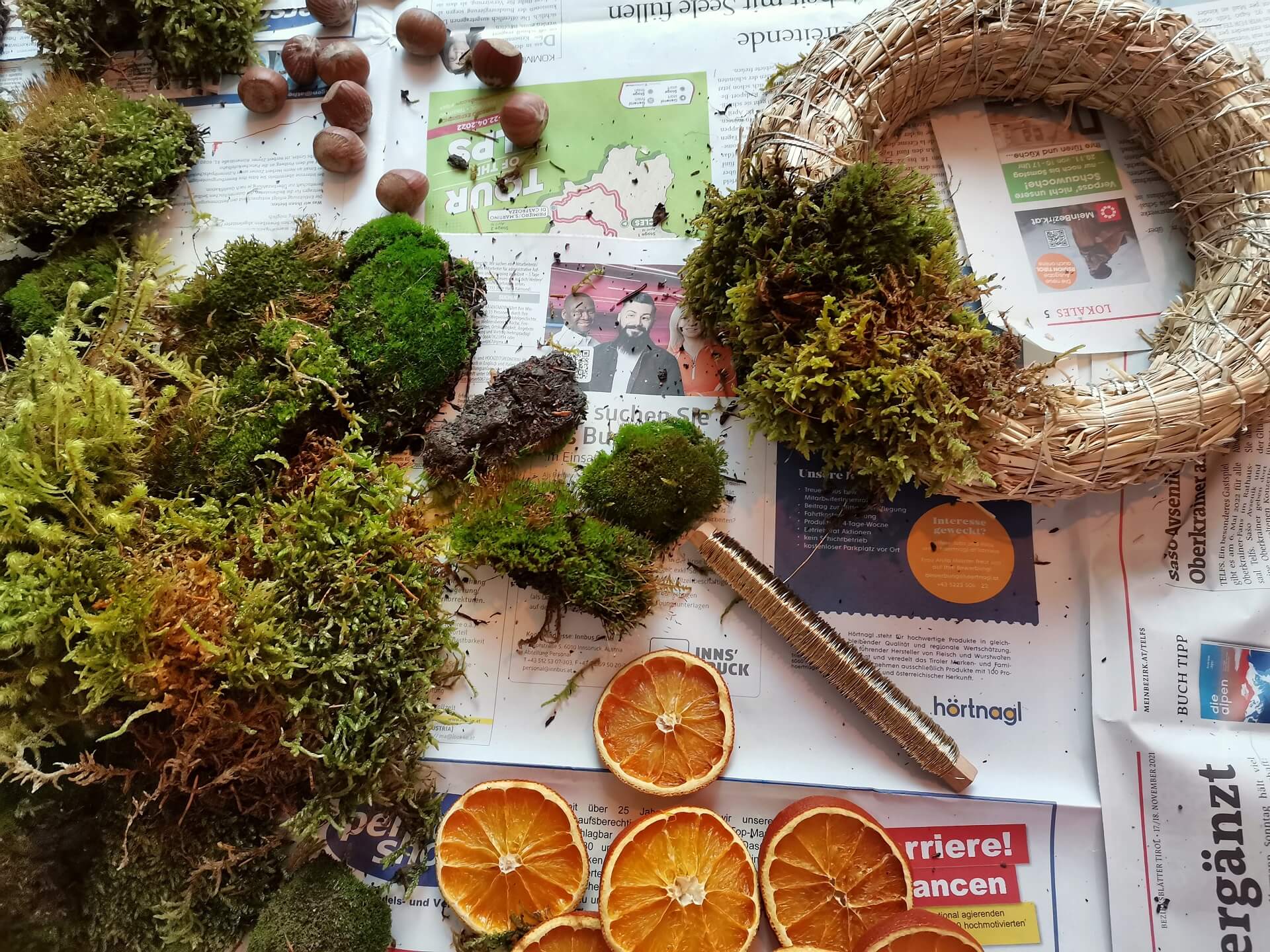 YY-JUNYING Kit De Fabrication De Couronnes, Tranches D'orange