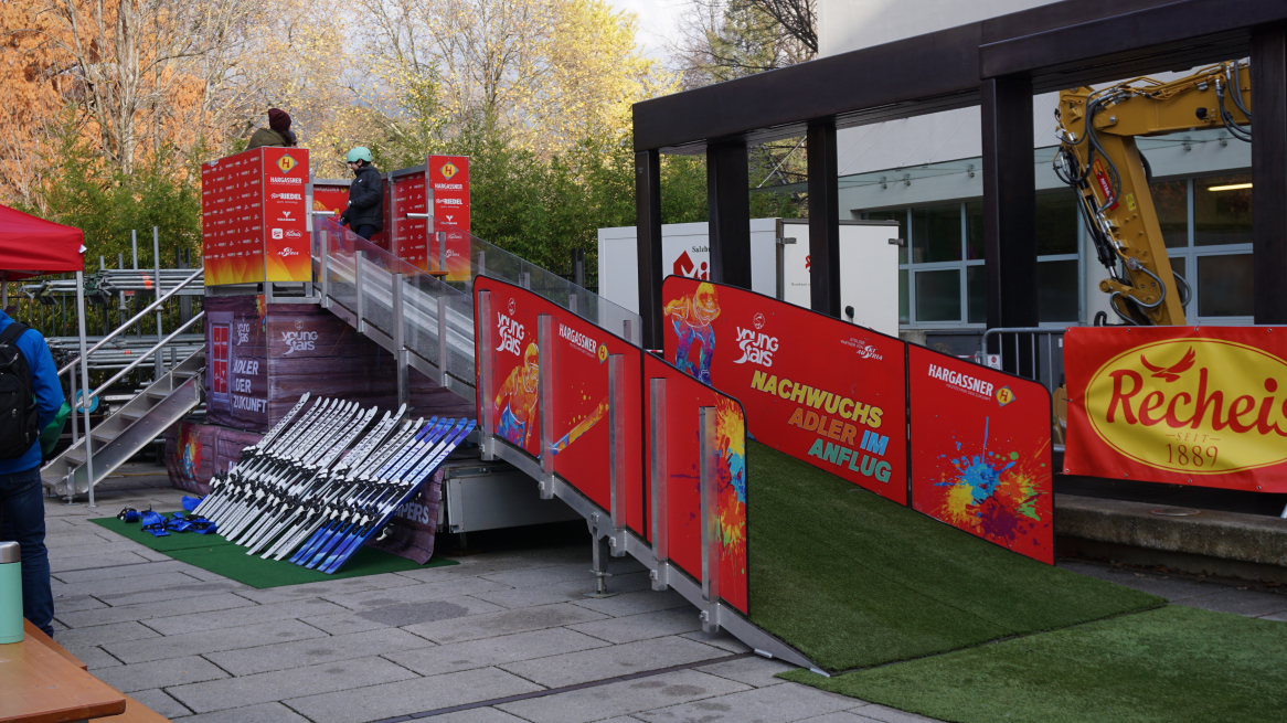 Childrens Ski Jumping