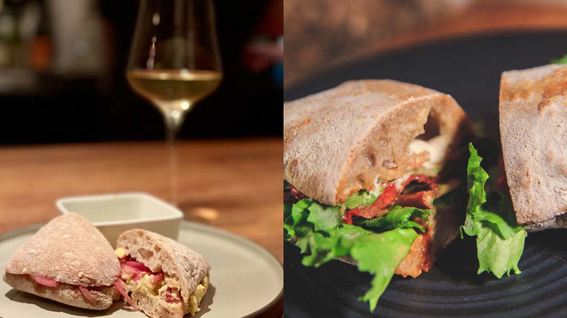 Sauerteig Sandwiches Fuchs Hase Bar