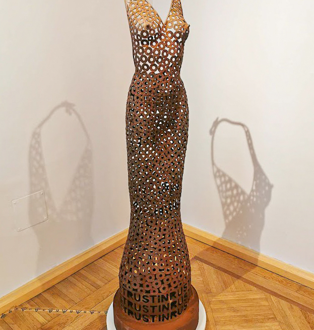 Uno scorcio della mostra Telfsart nella Villa Schindler di Telfs, Foto © MG Telfs