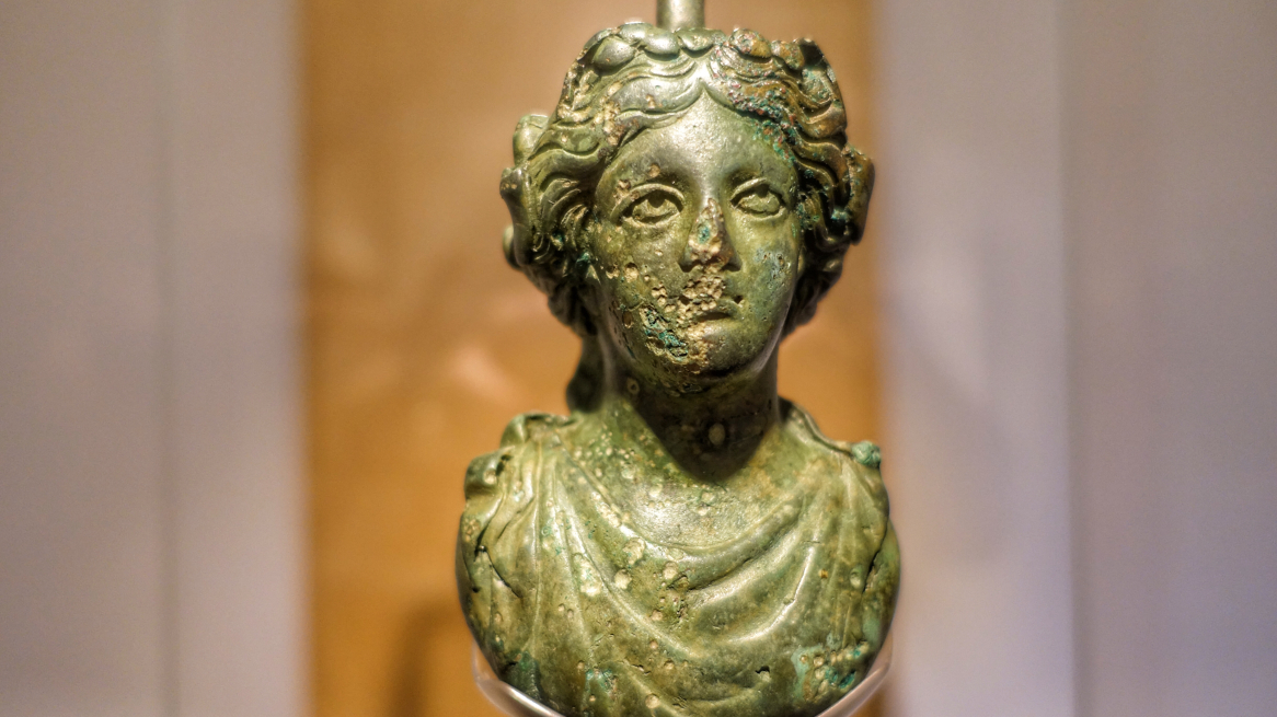 Bacchus, römisches Waage-Gewicht
