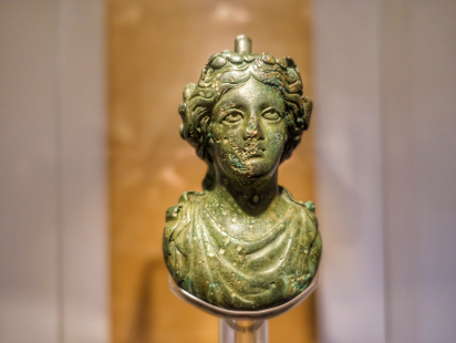 Bacchus, römisches Waage-Gewicht