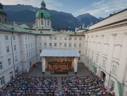 Promenadenkonzerte in der Hofburg Innsbruck © Innsbruck Tourismus Emanuel Kaser
