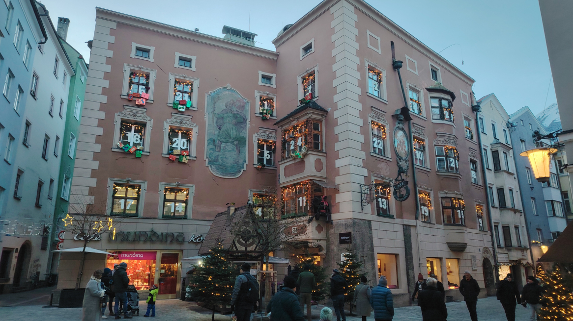 Adventkalenderhaus