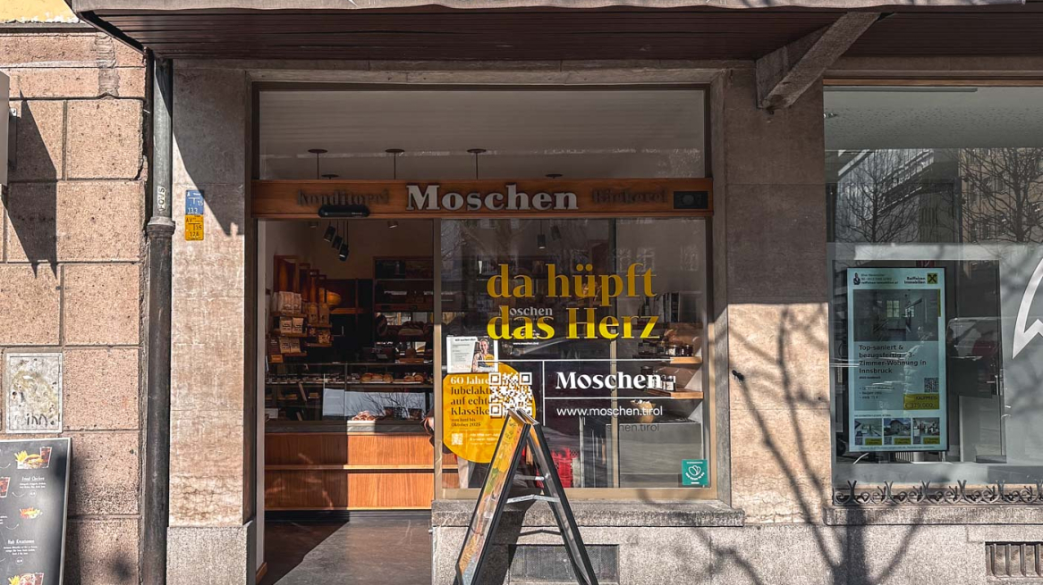 Gute Brote, feine Kuchen & im Fasching auch gute Krapfen. © Lea Hajner