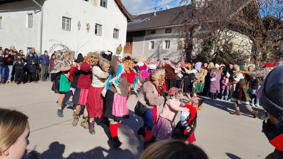 Flaurlinger Hexen bei der Fasnacht