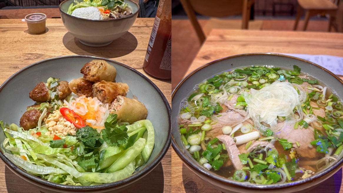 Bun Cha und Pho im Viet Spice.