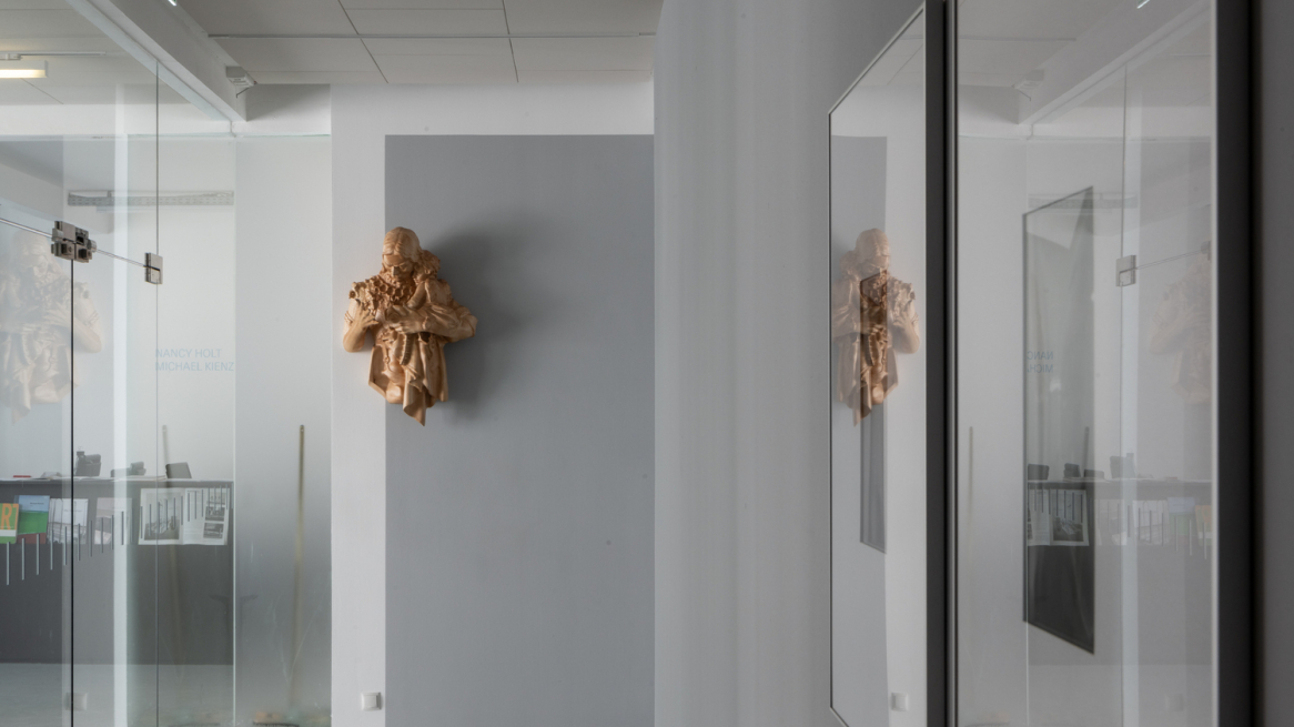 Uno scorcio della mostra di Magdalena Frauenberg al Kunstraum Innsbruck