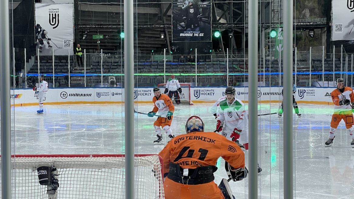 Fast paced hockey