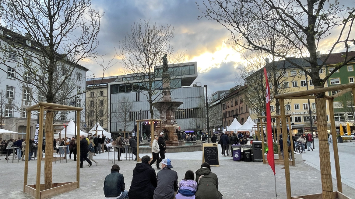 The new Bozner Platz