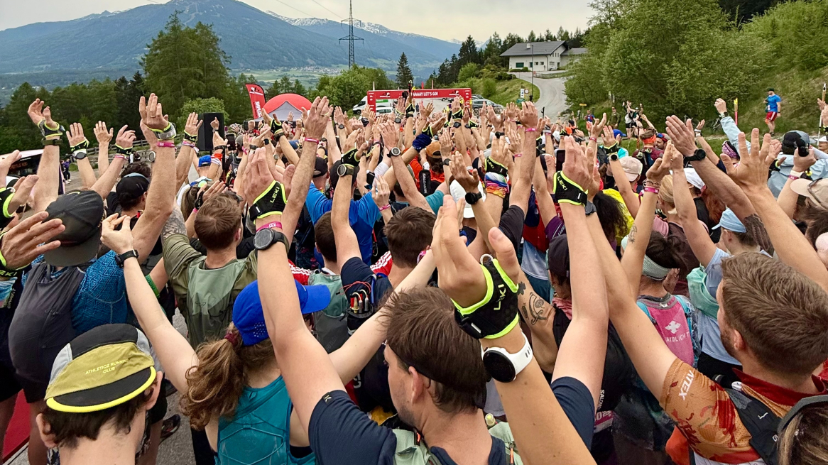 In wenigen Sekunden fällt der Startschuss für den K35 an der Talstation der Mutterer Almbahn. (c) Carina Profunser