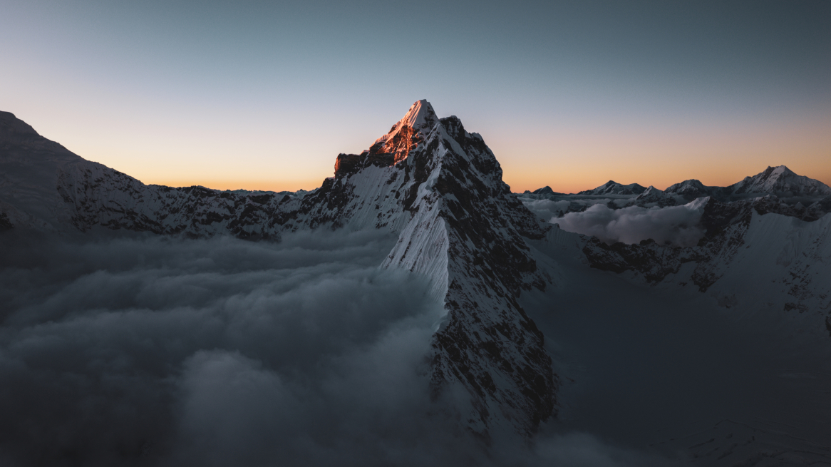 Abendstimmung am Kimshung