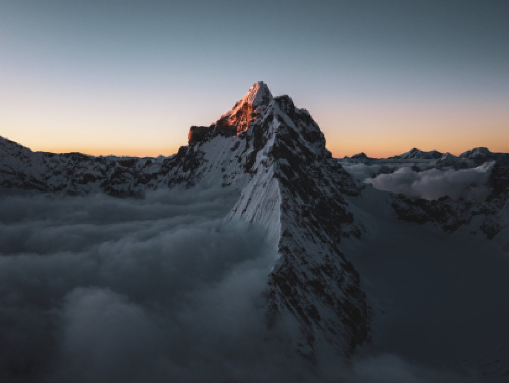 Abendstimmung am Kimshung