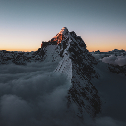 Abendstimmung am Kimshung