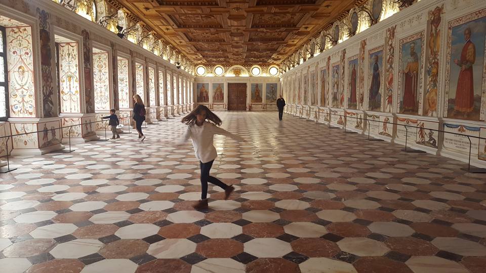 sala spagnola castello Ambras