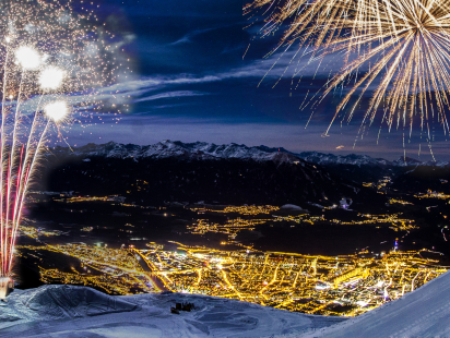 fuochi artificio Nordkette