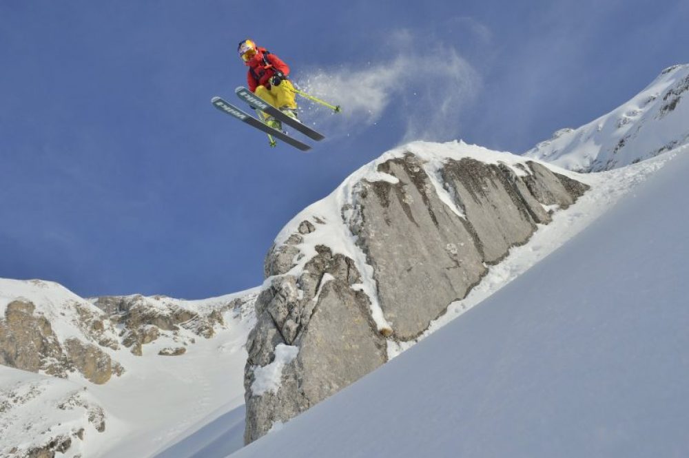Wenn Freerideträume auf die große Leinwand gebannt werden, dann bist du richtig bei den Freeride Filmdays. Foto: Red Bull Media House