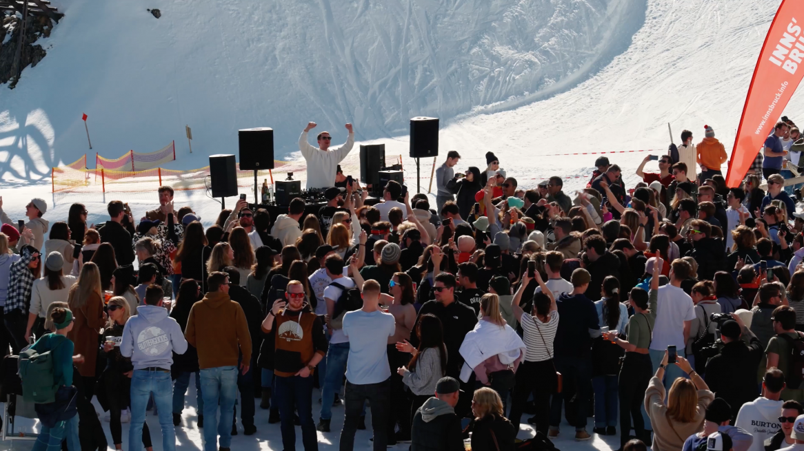 Richard rocking the crowd.