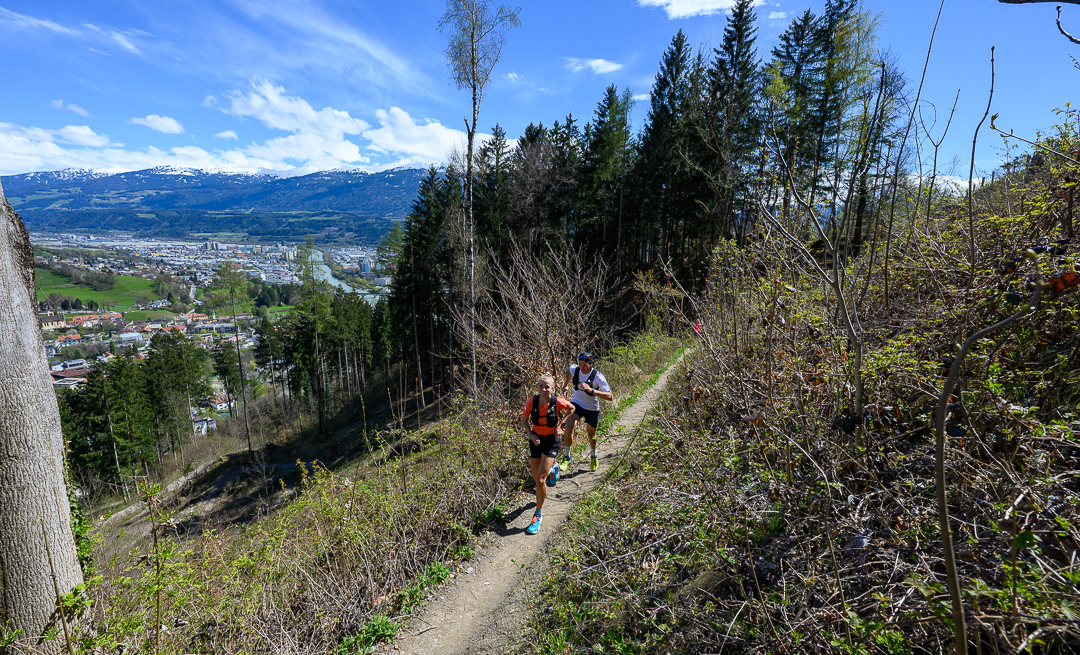 Trailrunning und Berglaufen über Innsbruck