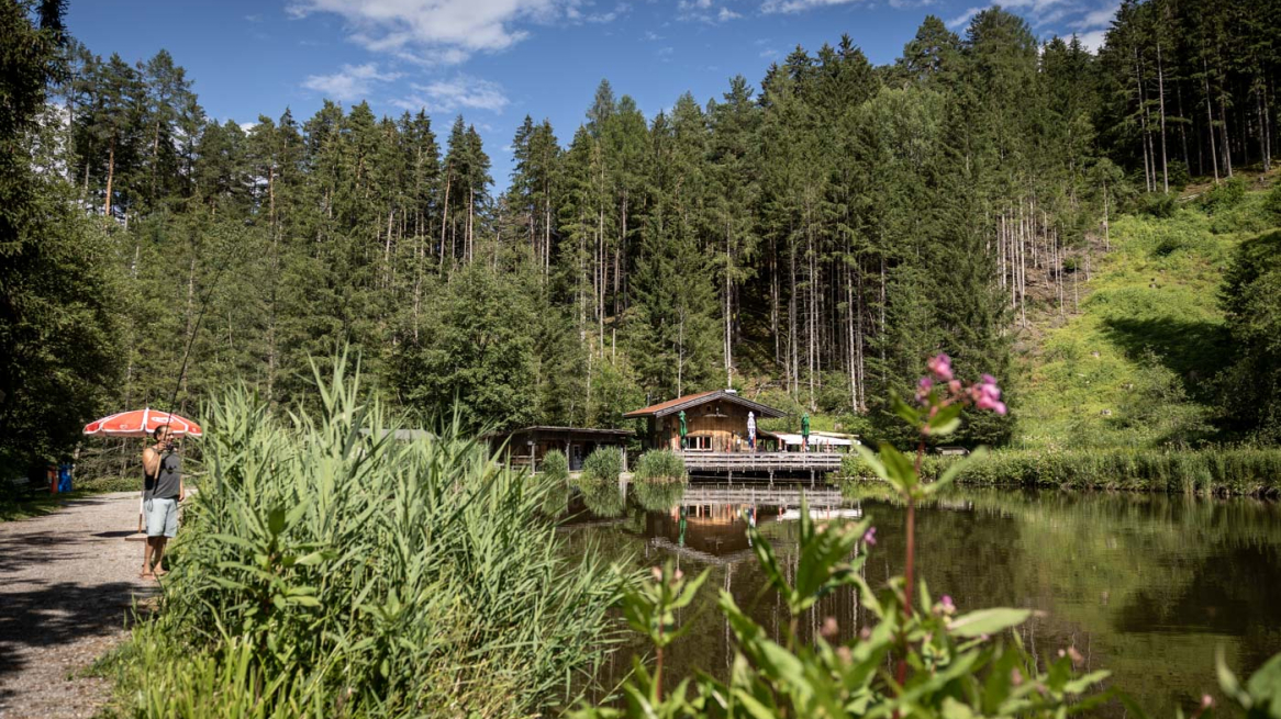 Angelteich Geroldsmühle in Götzens