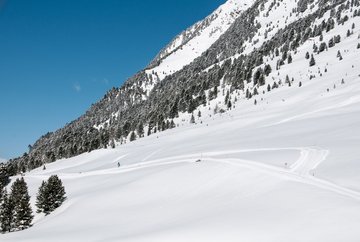 Winterwandelroute Kaiser Franz Josefweg Kühtai