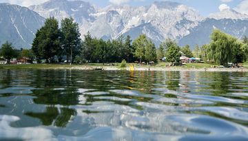 Lago balneabile di Mieming