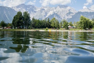 Lago balneabile di Mieming