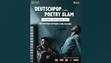 Patterer & Kaschka: DEUTSCHPOP meets POETRY SLAM