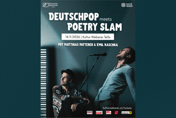 Patterer & Kaschka: DEUTSCHPOP meets POETRY SLAM