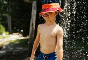Muttereralm Wasserspielplatz