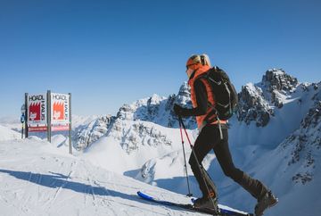 Axamer Lizum Pistenskitour Damenabfahrt