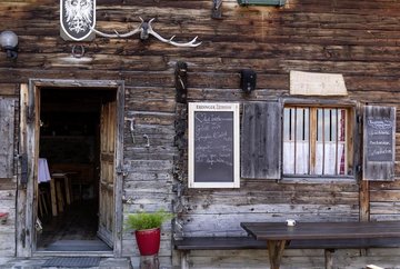 Restaurante alpino Aldranser Alm