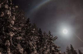 Nachtrodeln in der Axamer Lizum