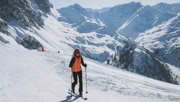 Axamer Lizum discesa femminile dello ski tour