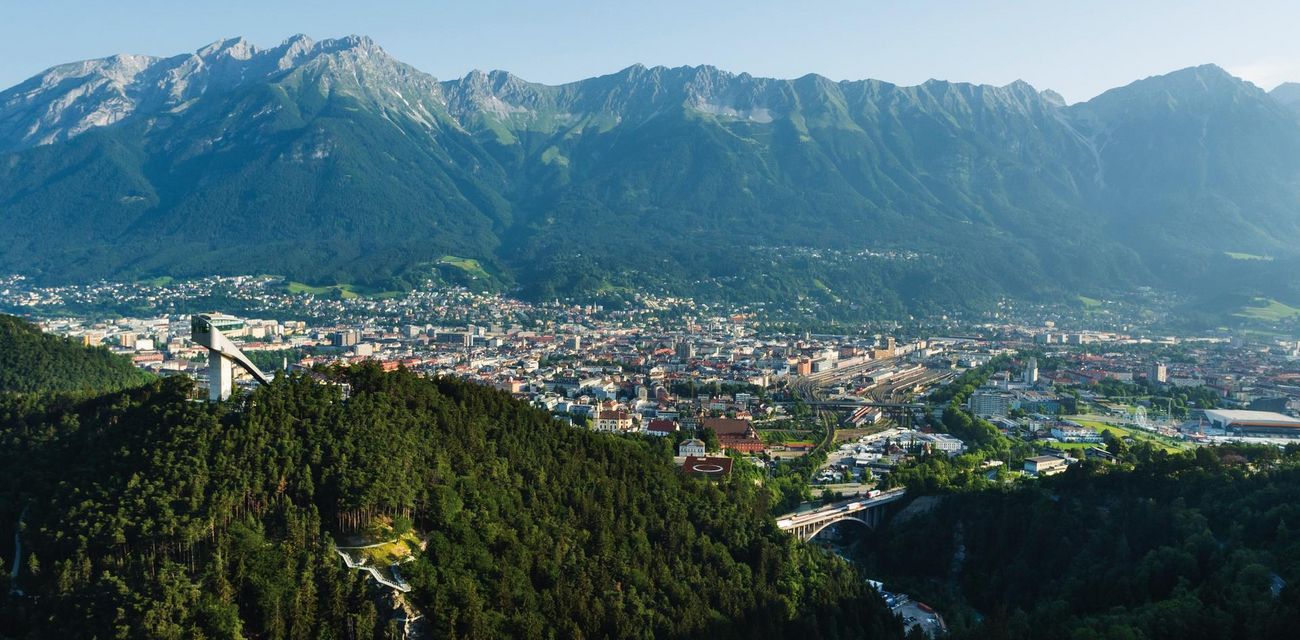 Blick auf Innsbruck