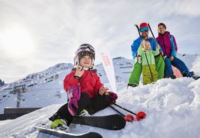 Skifahren in der Axamer Lizum