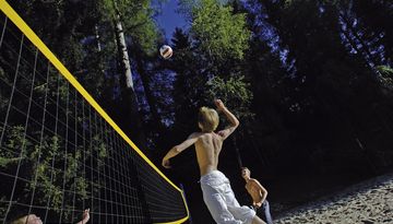 Beachvolleyball beim Sportplatz Hatting