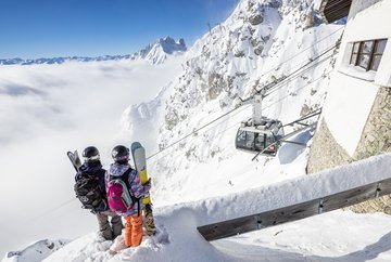 Skigebiet Innsbrucker Nordkettenbahnen