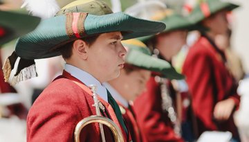 Open-air concert by the Wildermieming Brass Band