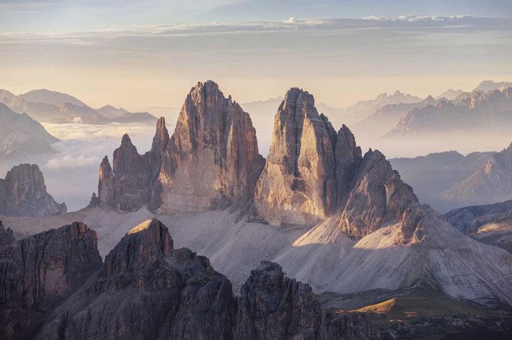 Famous rocky peaks