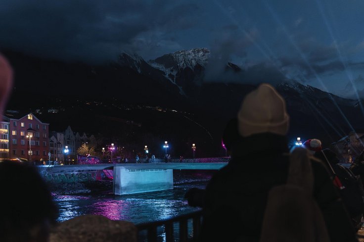Fassadenmapping Innsbruck 