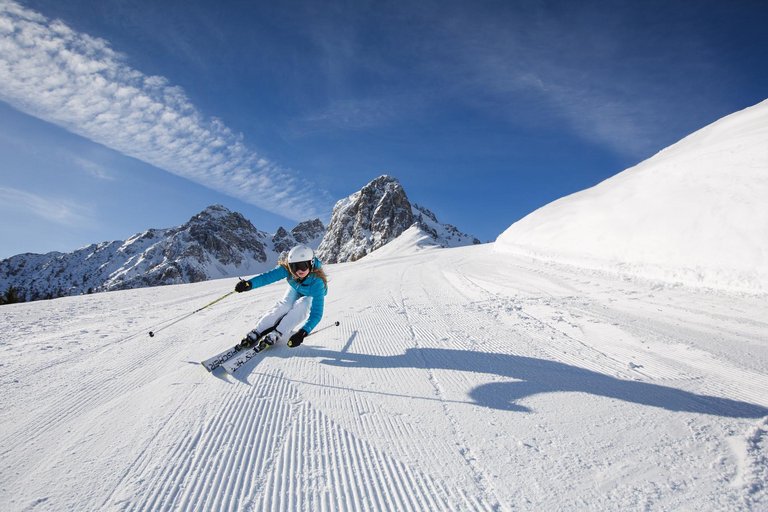 Skifahren im Muttereralmpark