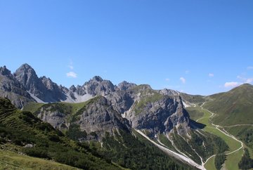 Axamer Lizum - Birgitzköpfl - Hoadlsattel (zadel)