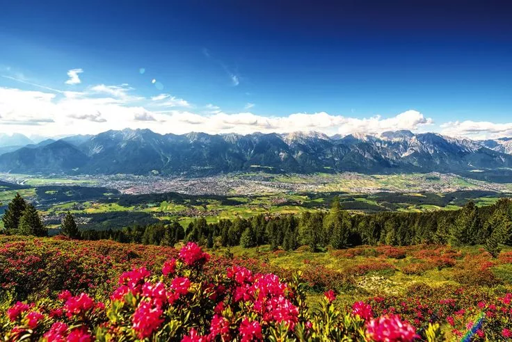 Patscherkofel mit Blick auf Innsbruck
