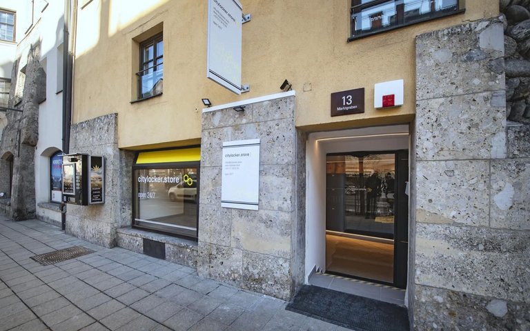 La consigne à bagages à Innsbruck