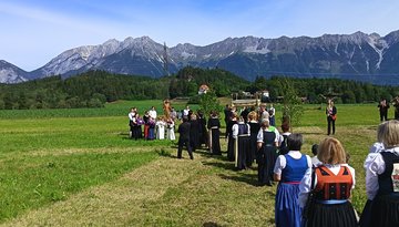 Lamberti Procession in Lans