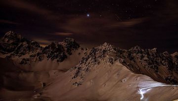 Axamer Lizum piste skitocht damesafdaling